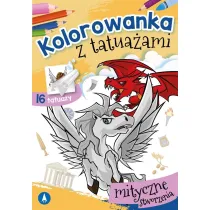 Kolorowanka z tatua�ami. Mityczne stworzenia