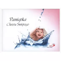 Pamitka Chrztu witego (dla dziewczynki)