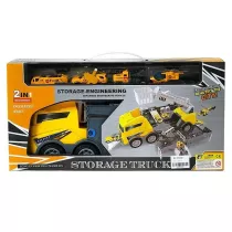 Auto budowlane z podnoniekiem Adar