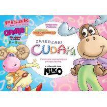 Zwierzaki cudaki. �wiczenia usprawniaj�ce pisz�c� r�czk�