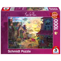 Puzzle 1000 el. Rose Cat Khan, Smocza poczta G3