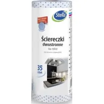 Stella ciereczki dwustronne na rolce do silnych zabrudze 35 szt.