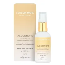 Sensum Mare Algodrops innowacyjna emulsja przeciw fotostarzeniu - satynowe wykoczenie SPF50+ 50 ml