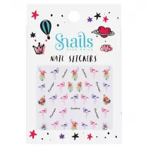Snails Naklejki na paznokcie dla dzieci Flamingos