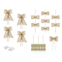 PartyDeco Zestaw dekoracji samochodowych Kokardki