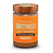 Organic House Krem kokosowo-daktylowy pomaracza bezglutenowy 190 g Bio