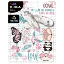 Tatuae do obuwia wiecce w ciemnoci Love KIDEA Derform