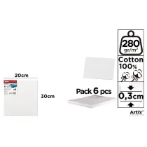 Artix Tablica malarska 20x30x0,3cm 280G/m2
