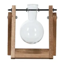 Esschert Design Wazon kolba w drewnianym stojaku