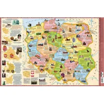 Demart Podk�adka 3W - Mapa Polski regiony