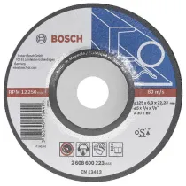 Bosch Tarcza do szlifowania 125*6*22