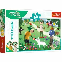 Puzzle 60 el. Radosny dzie Treflikw