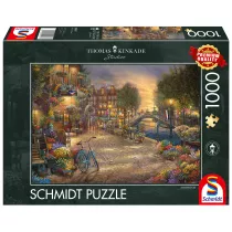 Puzzle 1000 el. Amsterdam, Thomas Kinkade Schmidt