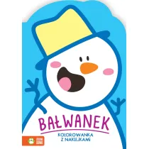Zimowe kolorowanie. Ba�wanek