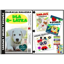 Edukacja maluszka - zestaw ksi��ek dla 2 latka