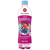 Hollinger Napj gazowany o smaku owocw lenych bez cukru 500 ml Bio