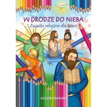 W drodze do nieba. Zagadki religijne. Kolorowanka