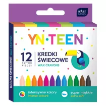 Interdruk Kredki �wiecowe 12 kolor�w