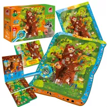 Puzzle edukacyjne 54 el. Detective. Forest Story Roter Kafer