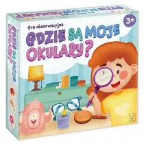 Gdzie s moje OKOLUARY? Gra obserwacyjna 3+ Kangur