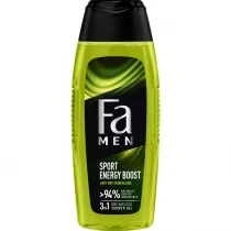 Fa Men Sport Energy Boost �el pod prysznic z formu�� 3w1 o zapachu guarany i �e�-szenia 400 ml