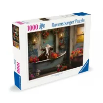 Puzzle 1000 el. Krowa w k�pieli Ravensburger