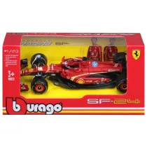 Burago model 1:43 bolid f1 ferrari sf-24 imola gp 2024 charles leclerc 18-36844 Bburago
