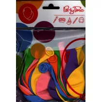 Balony pastelowe mix 24cm