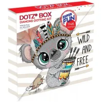 Diamond Dotz. Haft diamentowy. Dzikie i wolne Dante