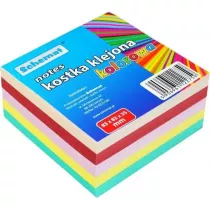Kostka papierowa kolorowa 83x83x35mm klejona