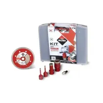 Rubi Zestaw tarcza tcr+wiert�a drygres tarcza+koronki 2x6mm,20mm,35mm+adapter.