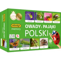 Memory Owady i pajki Polski Adamigo