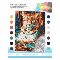 Malowanie po numerach - Leopard 40x30cm Dalprint
