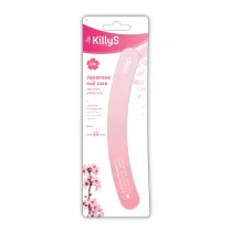 KillyS Japanese Nail Care pilnik do paznokci banan 180/240 Rowy