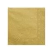 PartyDeco Serwetki tr�jwarstwowe z�oty 40x40cm