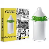 Egzo _Bee`s Knees prezerwatywa z pieszczcymi kolcami Soft 1szt.