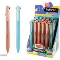 Easy Stationery Dugopis automatyczny czterokolorowy (24szt) EASY