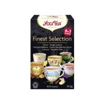 Yogi Tea Zestaw herbat ekspresowych Finest Selection 18 x 1,9 g Bio