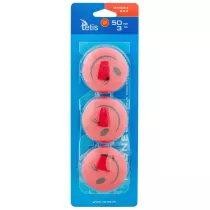 Tetis Magnesy do tablic GM304-SC3 czerwone 3 szt.