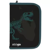 Strigo Pirnik szkolny z dwiema klapami Dinozaur