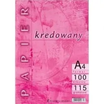 Papier kredowy Kreska 115g 2 str. `100