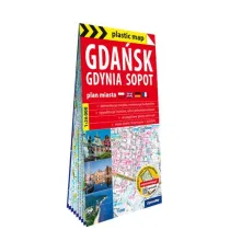 Plastic map Gdask Gdynia Sopot 1:26 000 w.2025