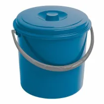 Curver wiadro  z pokrywk niebieskie