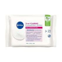 Nivea Chusteczki �agodz�ce do demakija�u 25 szt.