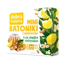 Dobra Kaloria Mini batoniki a la babka cytrynowa 6 x 17 g