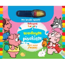 Odkrywaj kolory z wodnym pisakiem. Trzy ma�e �winki