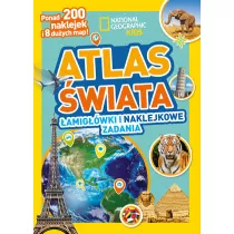 National Geographic Kids. Atlas wiata. amigwki i naklejkowe zadania
