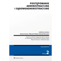 Post�powanie administracyjne i s�dowoadministracyjne