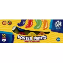 Astra Farby plakatowe 10 x 20 ml