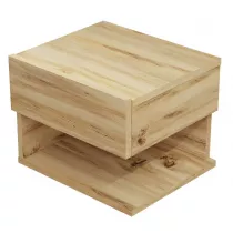 HowHomely Wiszca szafka nocna LUVIO 1 kolor db